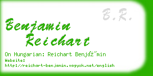 benjamin reichart business card